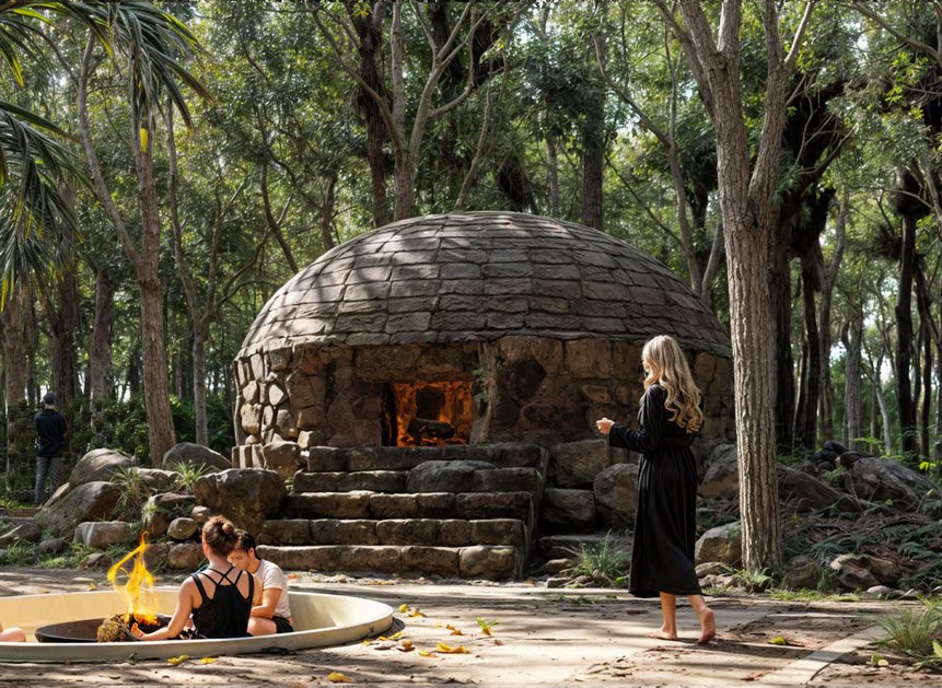 Temazcal en el desarrollo